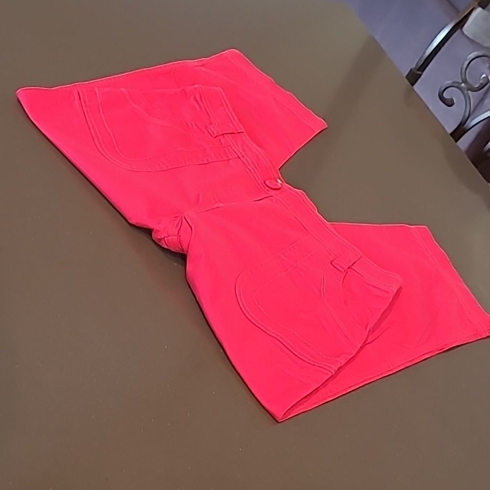 Kim Roger's sz 10 chino berry pink 98% cotton  2% spandex,